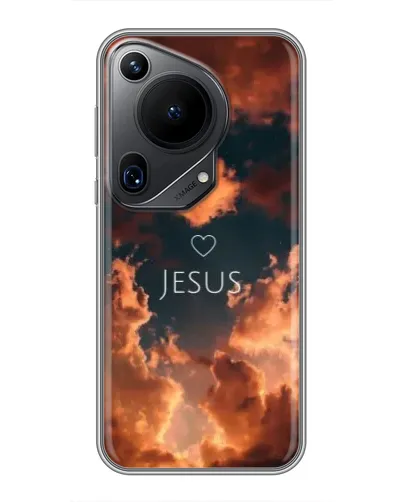 Чохол для Huawei Pura 70 Ultra з картинкою «Сяйво Імені Jesus»