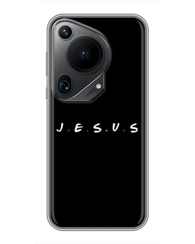Чохол для Huawei Pura 70 Ultra з картинкою «Крапки віри J.E.S.U.S.»