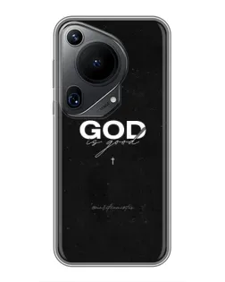 Чохол для Huawei Pura 70 Ultra з картинкою «GOD — Бог над усім»