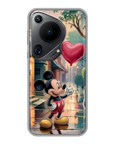 Чохол для Huawei Pura 70 Ultra з картинкою «Міккі та кулька-серце»