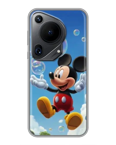 Чохол для Huawei Pura 70 Ultra з картинкою «Mickey та мильні бульбашки»