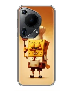 Чохол для Huawei Pura 70 Ultra з картинкою «Губка Боб кухар»