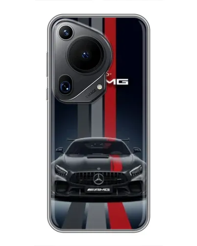 Чохол для Huawei Pura 70 Ultra з картинкою «Mercedes — білий карбон» Чохол для Huawei Pura 70 Ultra з картинкою «Mercedes — білий карбон»