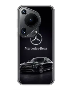 Чохол для Huawei Pura 70 Ultra з картинкою «Mercedes — решітка радіатора»