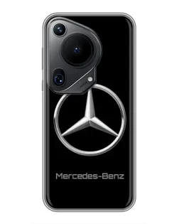 Чохол для Huawei Pura 70 Ultra з картинкою «Mercedes Silver Logo»