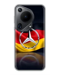 Чохол для Huawei Pura 70 Ultra з картинкою «Mercedes — прапор Німеччини»