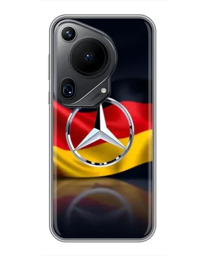 Чохол для Huawei Pura 70 Ultra з картинкою «Mercedes — прапор Німеччини» Чохол для Huawei Pura 70 Ultra з картинкою «Mercedes — прапор Німеччини»