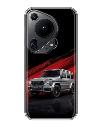 Чохол для Huawei Pura 70 Ultra з картинкою «Mercedes G-Class червоний» Чохол для Huawei Pura 70 Ultra з картинкою «Mercedes G-Class червоний»