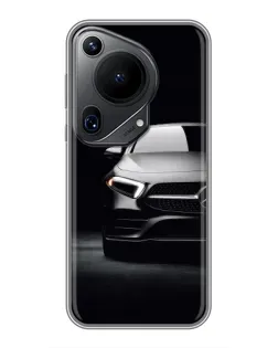 Чохол для Huawei Pura 70 Ultra з картинкою «Світло фар Mercedes»