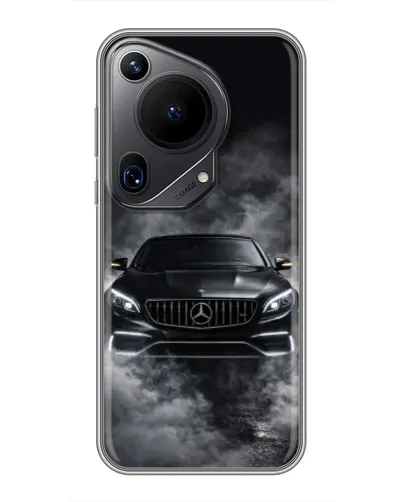 Чохол для Huawei Pura 70 Ultra з картинкою «Mercedes у диму» Чохол для Huawei Pura 70 Ultra з картинкою «Mercedes у диму»