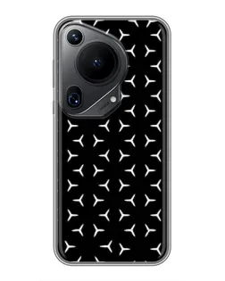 Чохол для Huawei Pura 70 Ultra з картинкою «Mercedes паттерн зірок»