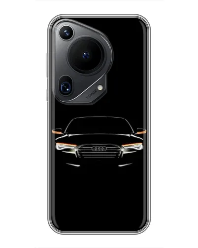 Чохол для Huawei Pura 70 Ultra з картинкою «Audi — нічний контур» Чохол для Huawei Pura 70 Ultra з картинкою «Audi — нічний контур»