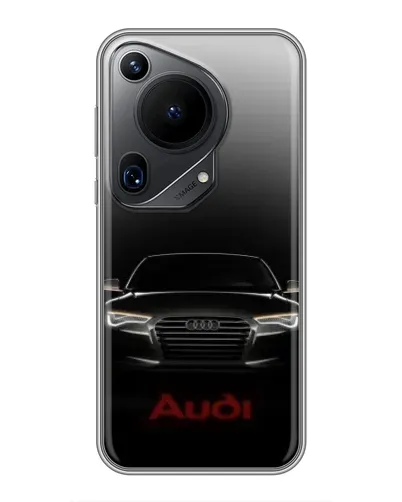 Чохол для Huawei Pura 70 Ultra з картинкою «Audi — градієнтний контур» Чохол для Huawei Pura 70 Ultra з картинкою «Audi — градієнтний контур»