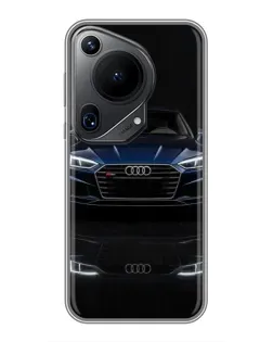 Чохол для Huawei Pura 70 Ultra з картинкою «Audi — нічне відображення»