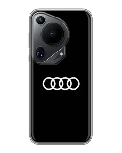 Чохол для Huawei Pura 70 Ultra з картинкою «Audi White Logo»