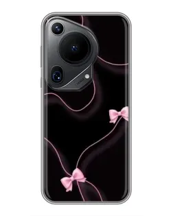 Чохол для Huawei Pura 70 Ultra з картинкою «Рожеві стрічки»