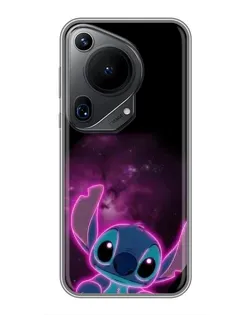 Чехол для Huawei Pura 70 Ultra с картинкой «Неоновый Stitch»