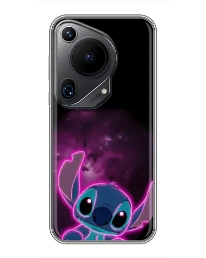 Чехол для Huawei Pura 70 Ultra с картинкой «Неоновый Stitch»