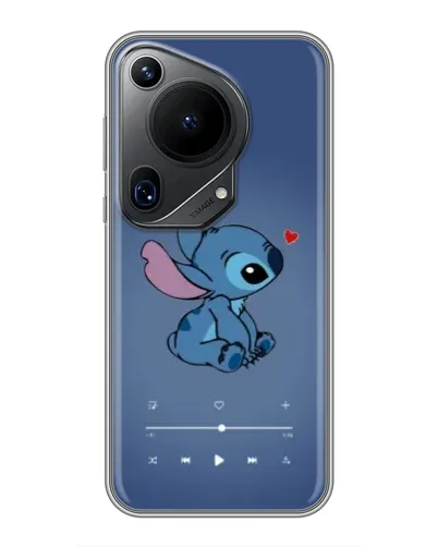 Чехол для Huawei Pura 70 Ultra с картинкой «Музыкальный Stitch»