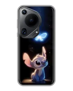 Чехол для Huawei Pura 70 Ultra с картинкой «Сияющий Стич»