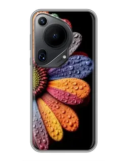 Чохол для Huawei Pura 70 Ultra з картинкою «Райдужна квітка»