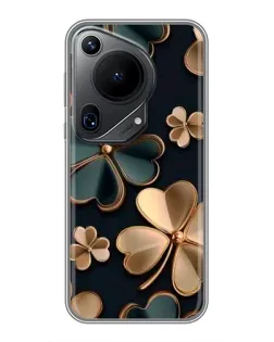 Чохол для Huawei Pura 70 Ultra з картинкою «Конюшина в золоті»