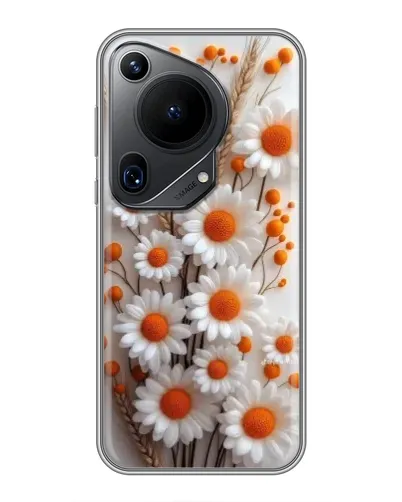 Чохол для Huawei Pura 70 Ultra з картинкою «Білі сухоцвіти» Чохол для Huawei Pura 70 Ultra з картинкою «Білі сухоцвіти»