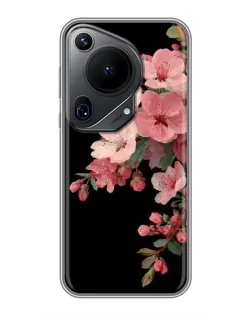 Чохол для Huawei Pura 70 Ultra з картинкою «Рожева гілка сакури»