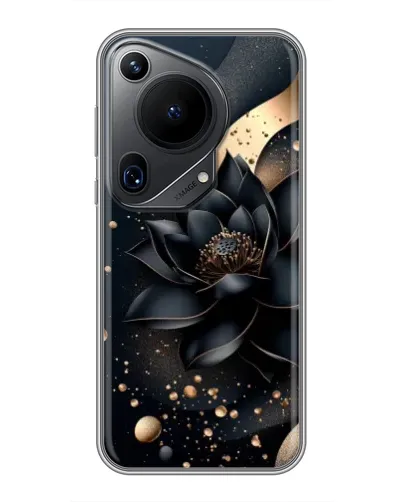 Чохол для Huawei Pura 70 Ultra з картинкою «Чорний лотос» Чохол для Huawei Pura 70 Ultra з картинкою «Чорний лотос»