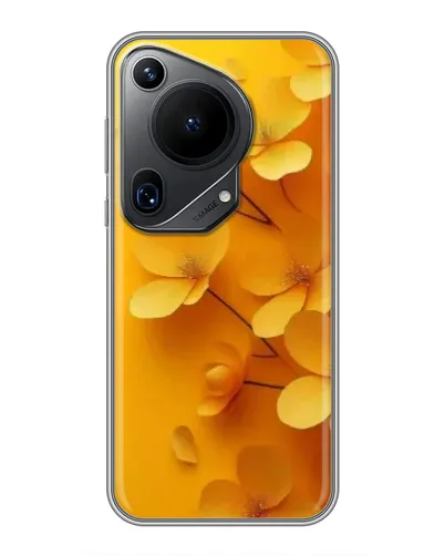 Чохол для Huawei Pura 70 Ultra з картинкою «Золоті пелюстки» Чохол для Huawei Pura 70 Ultra з картинкою «Золоті пелюстки»