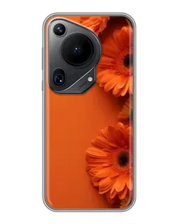 Чохол для Huawei Pura 70 Ultra з картинкою «Помаранчеві гербери»