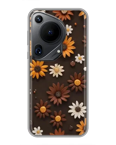Чохол для Huawei Pura 70 Ultra з картинкою «Візерунок з маленьких соняшників» Чохол для Huawei Pura 70 Ultra з картинкою «Візерунок з маленьких соняшників»