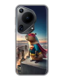 Чохол для Huawei Pura 70 Ultra з картинкою «Капі-мен супергерой»