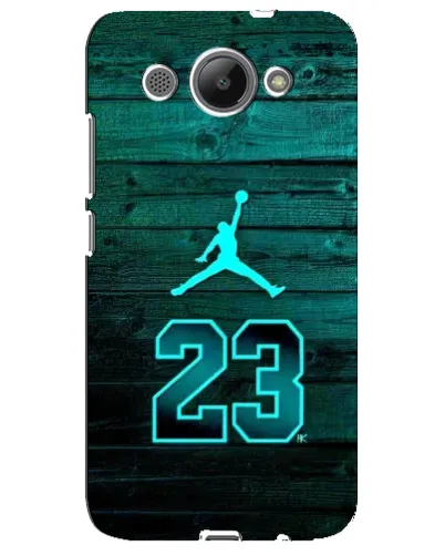 Чехол для Huawei Y3 2017 с картинкой «Jordan Cyan 23»