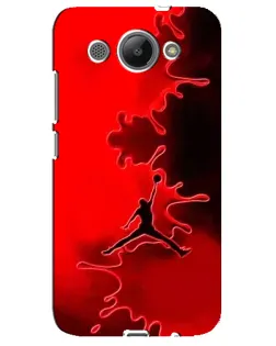 Чехол для Huawei Y3 2017 с картинкой «Jordan Red Smoke»