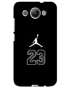 Чехол для Huawei Y3 2017 с картинкой «Jordan Flight 23»