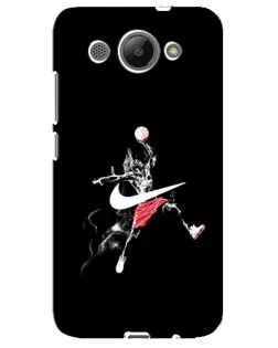 Чехол для Huawei Y3 2017 с картинкой «Jordan Jumpman»