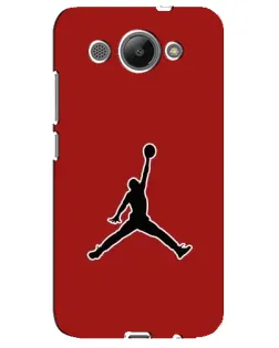 Чехол для Huawei Y3 2017 с картинкой «Jordan Red Back»
