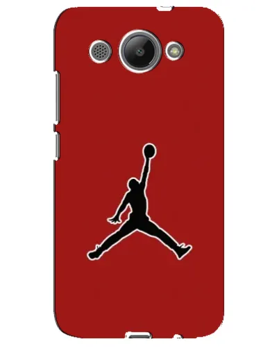 Чехол для Huawei Y3 2017 с картинкой «Jordan Red Back»