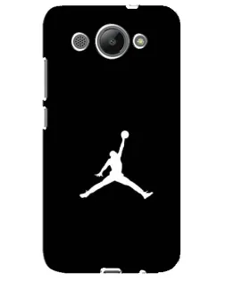 Чехол для Huawei Y3 2017 с картинкой «Jordan Silhouette»