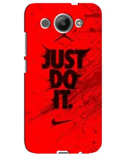 Чехол для Huawei Y3 2017 с картинкой «Nike Just Do It»