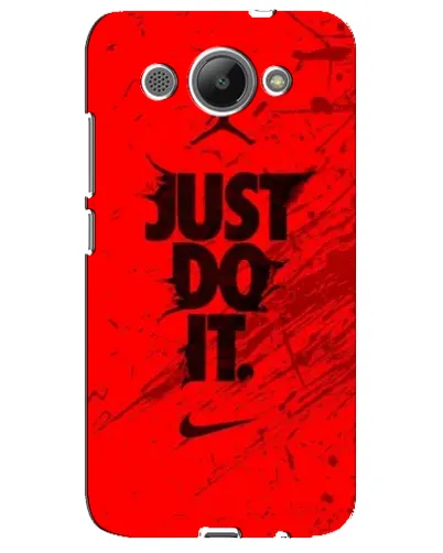 Чехол для Huawei Y3 2017 с картинкой «Nike Just Do It»