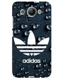 Чехол для Huawei Y3 2017 с картинкой «Adidas Trefoil Blue»