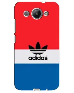 Чехол для Huawei Y3 2017 с картинкой «Ретро блоки Adidas»