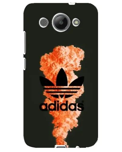 Чехол для Huawei Y3 2017 с картинкой «Оранжевый дым Adidas» Чехол для Huawei Y3 2017 с картинкой «Оранжевый дым Adidas»