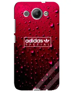 Чехол для Huawei Y3 2017 с картинкой «Adidas Gold Marble»