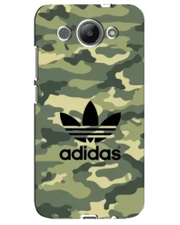 Чехол для Huawei Y3 2017 с картинкой «Милитари стиль Adidas»