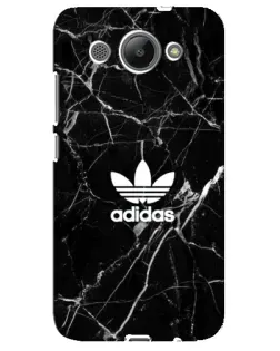 Чехол для Huawei Y3 2017 с картинкой «Белый мрамор Adidas»