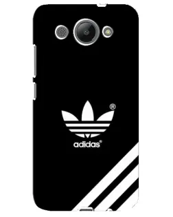 Чехол для Huawei Y3 2017 с картинкой «Adidas с диагональными полосами»