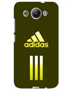 Чехол для Huawei Y3 2017 с картинкой «Оливковый градиент Adidas»